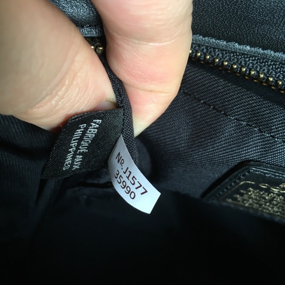 NWT COACH SWAGGER 20 IN METALLIC PEBBLE LEATHER 35990 - Picture 14 of 15